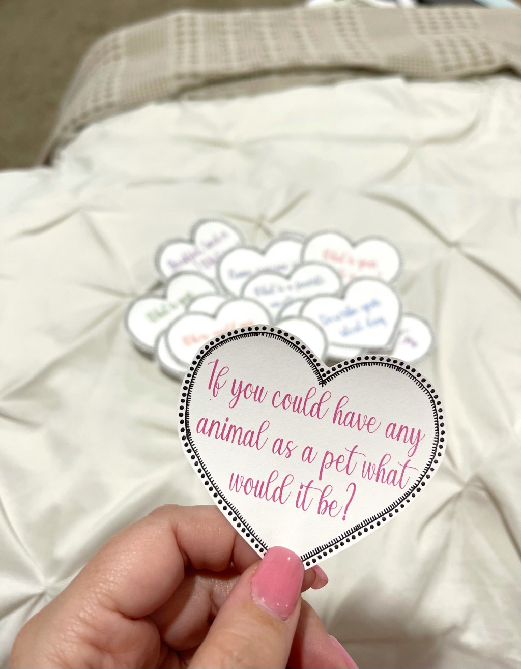 Conversation {starter} Hearts