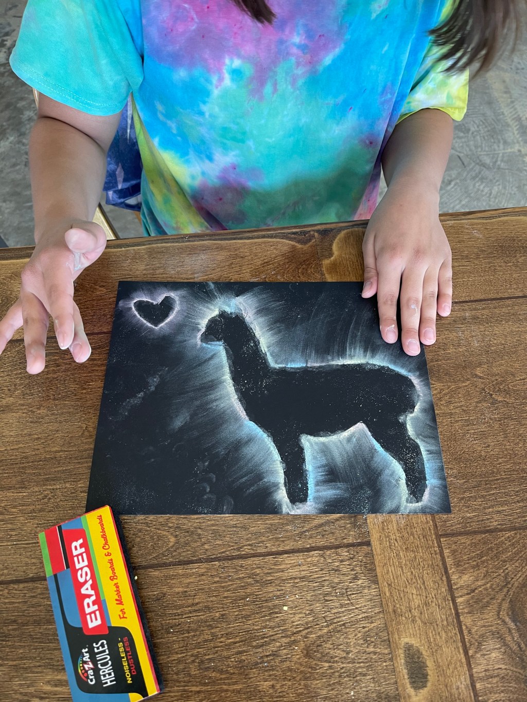 Indoor Chalk Art